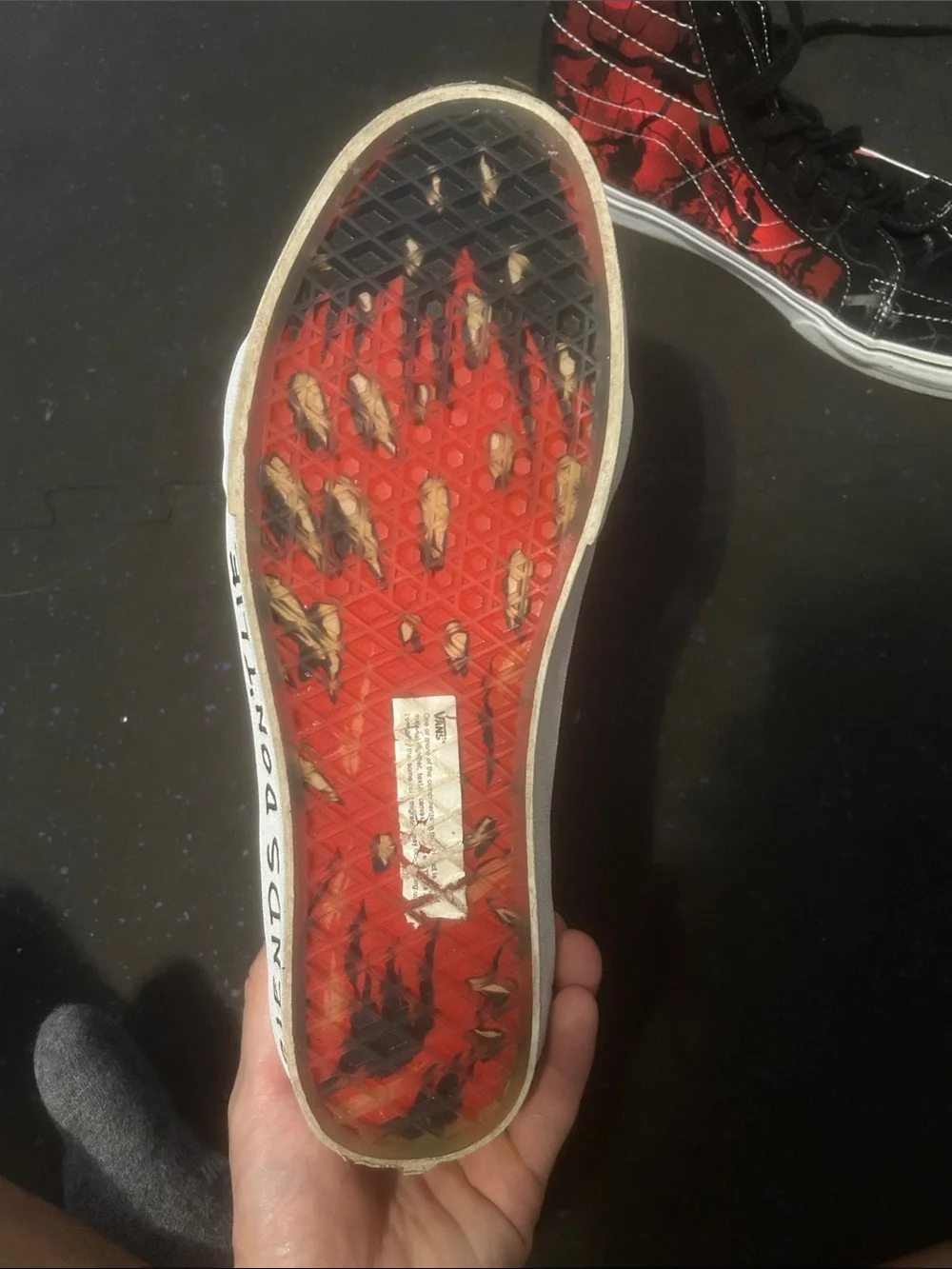 Vans Strangers Things limited edition Friends don’t lie shoes